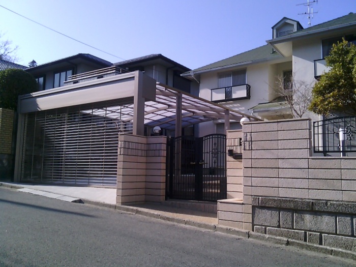 奈良県 奈良市 H様邸 ガレージ増設リフォーム施工事例画像