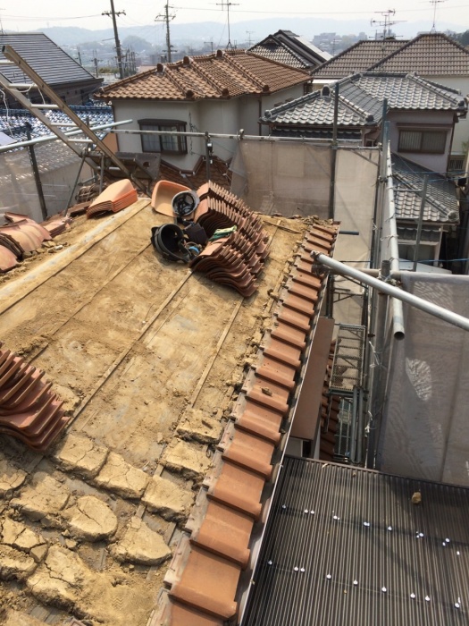 生駒市 T様邸 屋根瓦ふき替えリフォーム施工事例画像