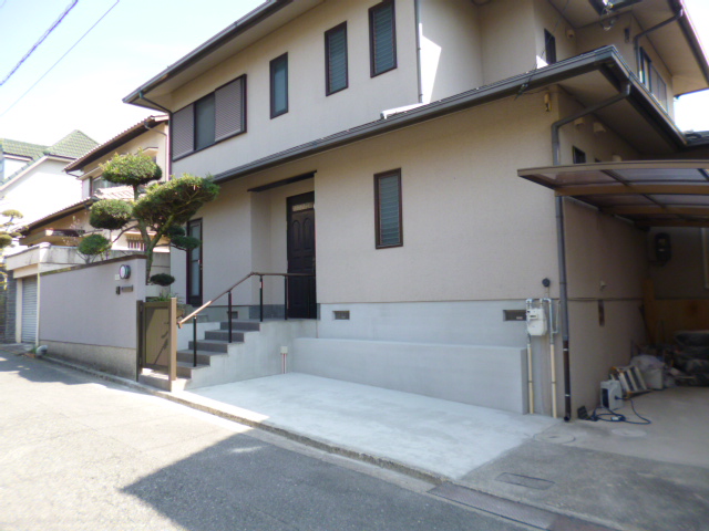 奈良県 奈良市 H様邸 外構工事施工事例画像